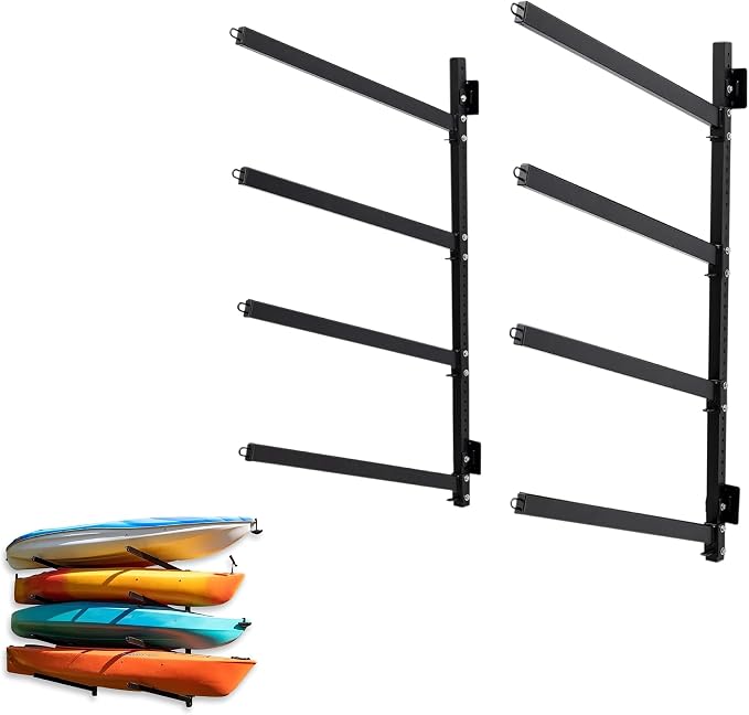 StoreYourBoard G-Kayak Wall Rack – Heavy-Duty Outdoor Kayak Rack - Image 6