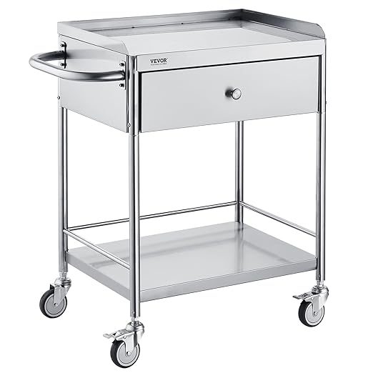 VEVOR Stainless Steel Utility Cart by VEVOR