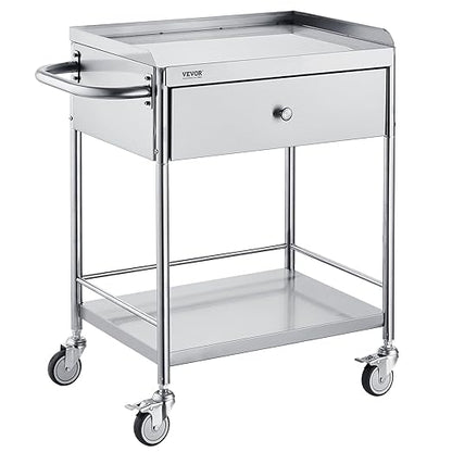 VEVOR Stainless Steel Utility Cart by VEVOR