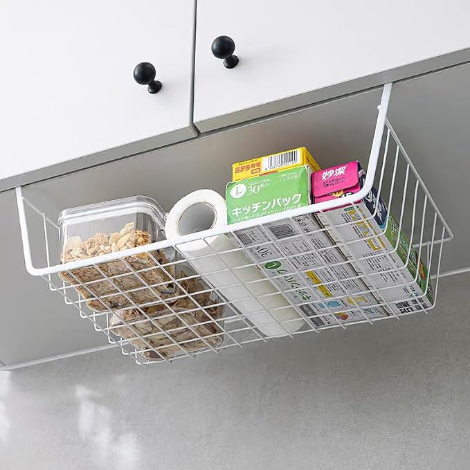 Under Shelf Storage Basket, Pantry Organizers and Laundry Room Organization - Image 7