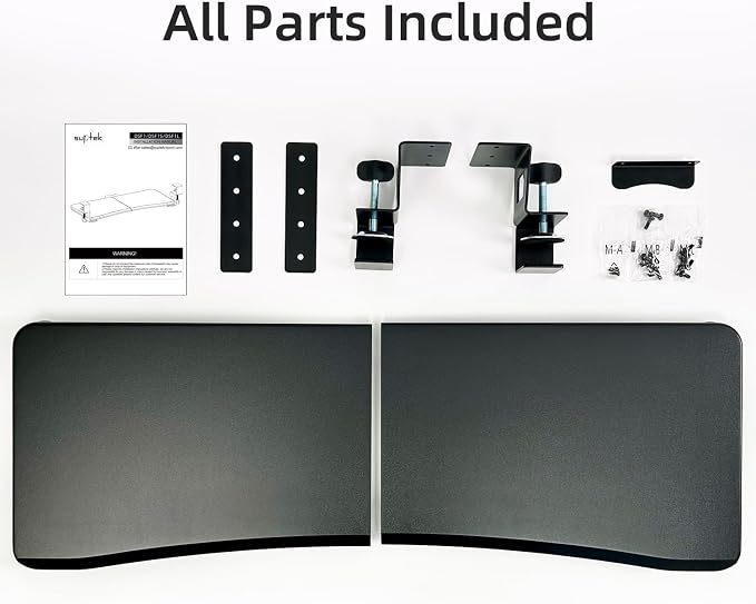 suptek Large Keyboard Tray Under Desk Pull Out - Image 9
