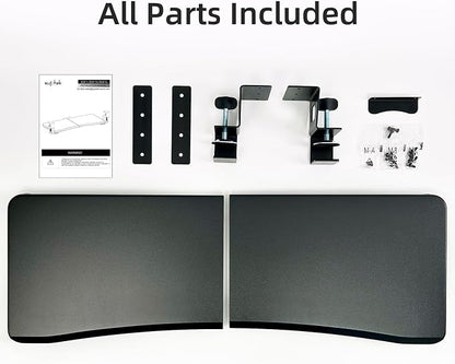 suptek Large Keyboard Tray Under Desk Pull Out - Image 9