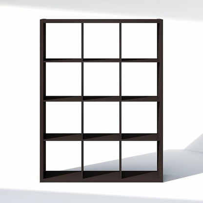 Furinno Cubic 12-Cube Closet Organizers and Storage, Dark Oak | Extra Thick - Image 8
