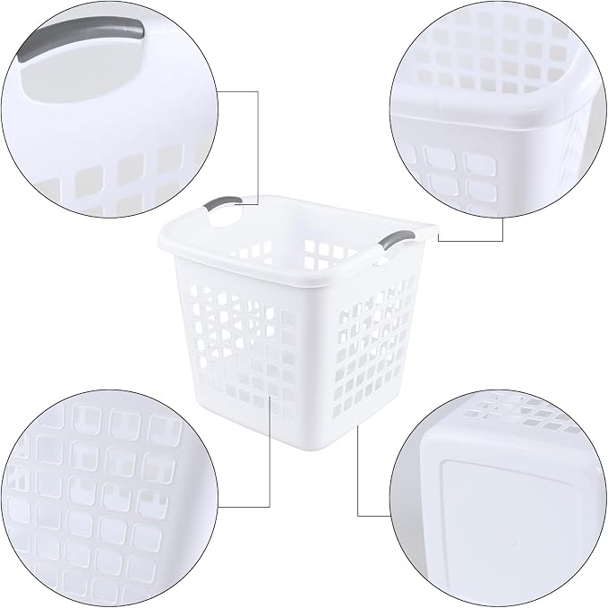 4 Packs 70 Liter Large Laundry Hamper - Image 3
