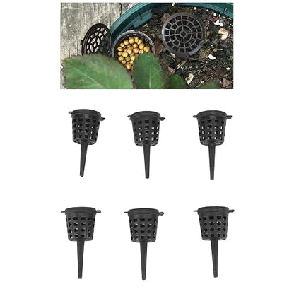 100Pcs Bonsai Fertilizer Baskets, 2 x 0.8in Mini Garden Nutrition Cups Slow - Image 5