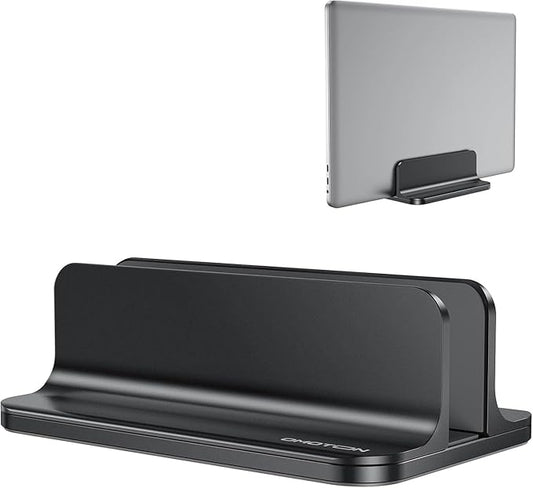 OMOTON Vertical Laptop Stand Holder, Desktop Aluminum Stand by OMOTON
