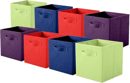 ShellKingdom Storage Bins, Foldable Fabric Storage Cubes And Cloth Storage by ShellKingdom