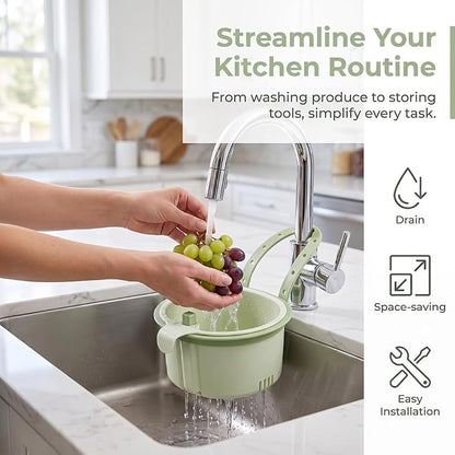 Multifunctional Hanging Sink Drain Basket - Image 2