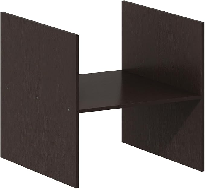Furinno Cubicle Cube Insert, H-Shelf Cube Organizer, 2-Tier Shelf Dividers - Image 7