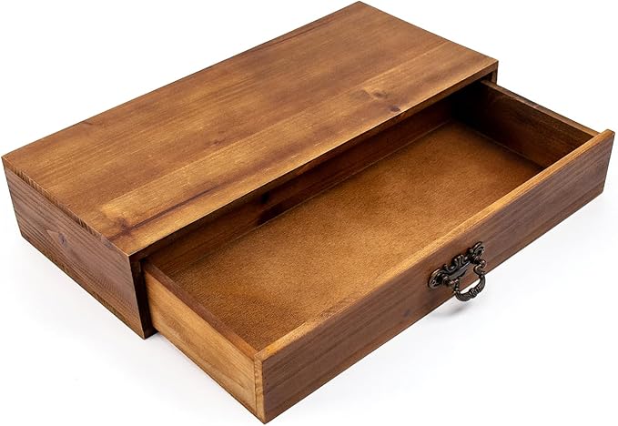 Wooden Drawers Organizer Solid Desktop Drawer Storage Box Organizer | Office by WelcometoBONNYDODO