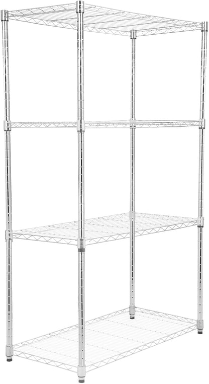 Whitmor 4 Tier Storage Shelves, Heavy Duty by Whitmor