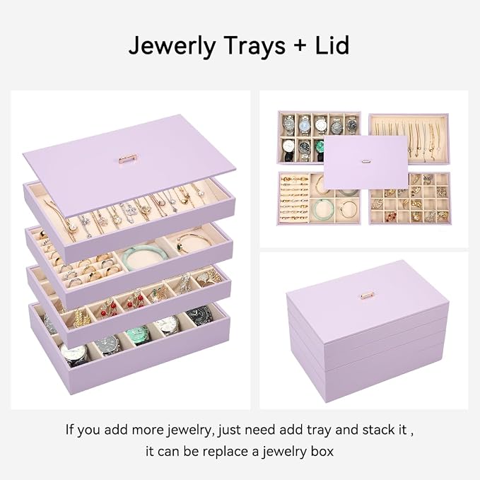 Voova Stackable Jewelry Organizer Tray - Image 3