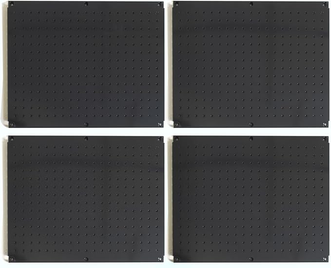 Metal Pegboard 16-Inch Tall x 20-Inch Wide Heavy Duty Wall Organizer - Image 3