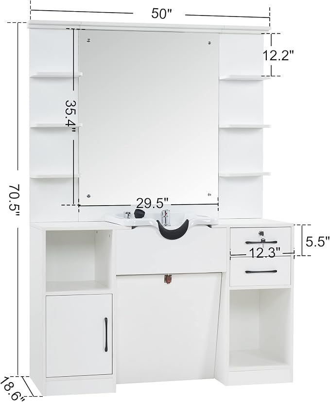 BarberPub Wall Mount Storage Station - Image 8
