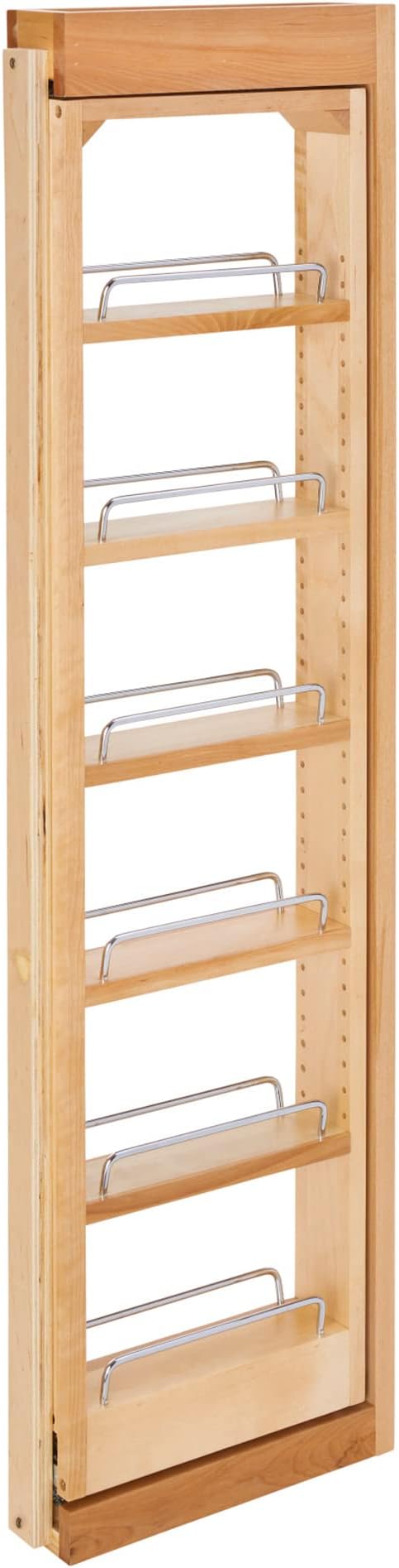 Rev-A-Shelf 3"W x 42"H Pull Out Quad Shelf Organizer by Rev-A-Shelf