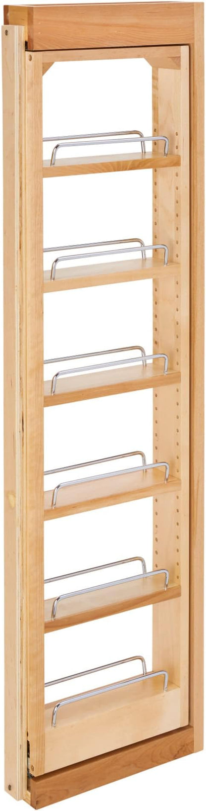 Rev-A-Shelf 3"W x 42"H Pull Out Quad Shelf Organizer by Rev-A-Shelf