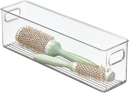 mDesign Plastic Bathroom Storage Container Bins w/ Handles - Image 8