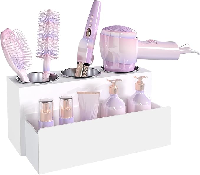 Hair Tool Organizer, Acrylic Hot Hair Styling Tool Organizer by PITBVO