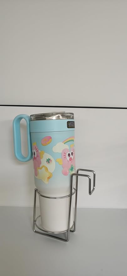 Cup Holder for Bed Drink Holder Water Bottle/Glass Organizer for Wood Dorm Room - Image 9