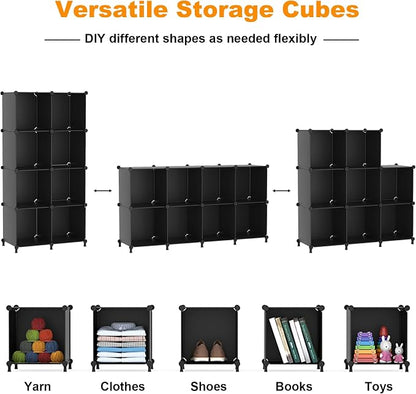 AWTATOS 8 Cube Storage Organizer, Closet Organizer Storage Shelf, Bookcase - Image 6