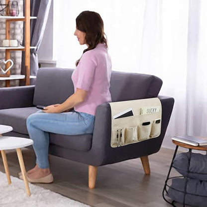 NB Sofa Armrest Organize remote holder bedside caddy organizer - Image 6