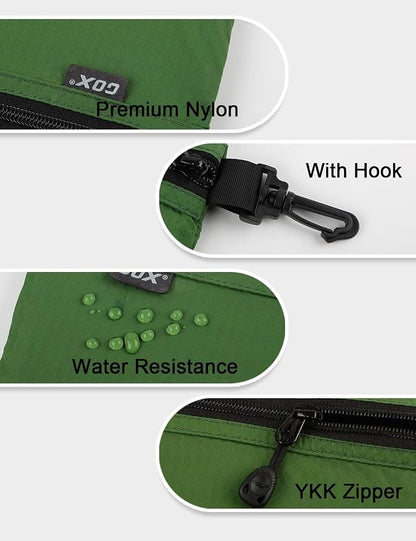 GOX Travel Toiletry Bag, Carry On Small Zipper Pouch, Cosmetic Kit Makeup - Image 9