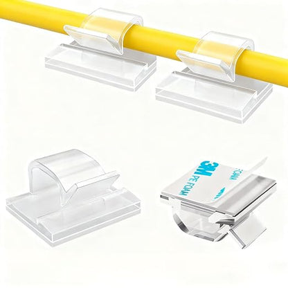 Outdoor Light Clips, Adhesive Cable Clips by Topavatop