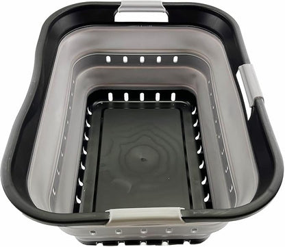 SAMMART 42L Collapsible Plastic Laundry Basket - Image 9