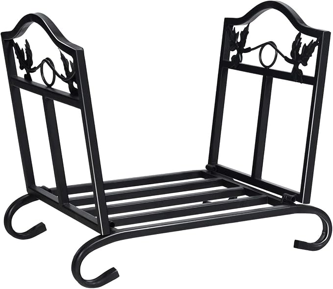 Portable Firewood Rack, Folding Heavy Duty Log Storage Rack Lightweight Suitable - Image 8