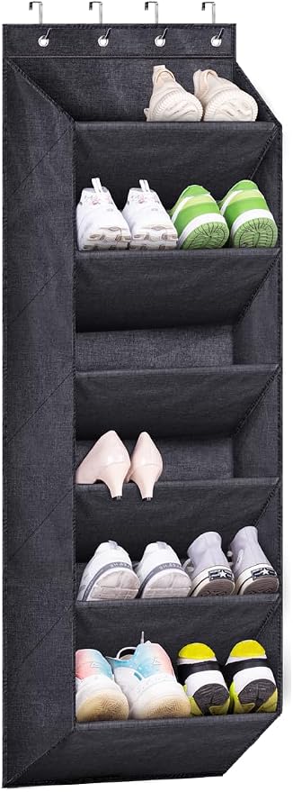 SLEEPING LAMB Over The Door Shoe Organizer by SLEEPINGLAMB