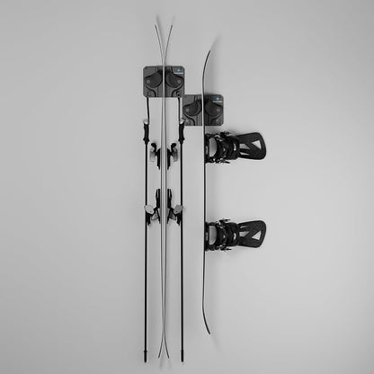 Gravity Grabber Ultimate Ski & Snowboard Wall Storage Rack - Image 2