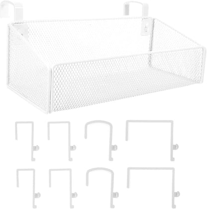 PRETYZOOM Bedside Caddy Hanging Storage Rack Bedside Metal Hanging Shelf by PRETYZOOM