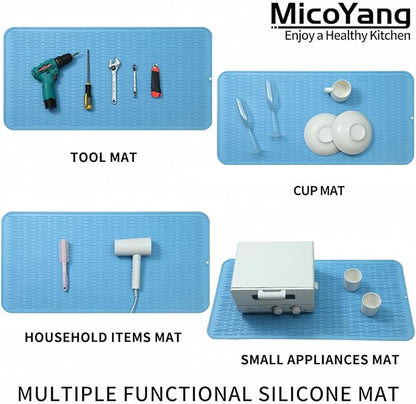 Silicone Dish Drying Mat for Multiple Usage, Easy clean, Eco-friendly, - Image 4