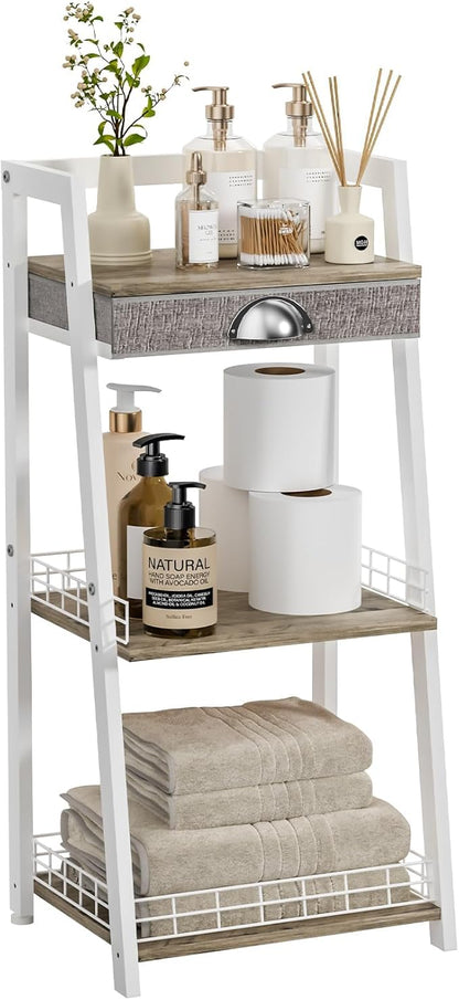 keomaisyto 3-Tier Small Bathroom Shelves by keomaisyto