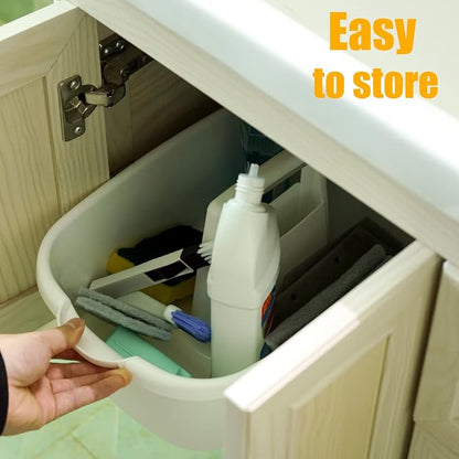 2-Pack Large White Cleaning Caddy - Image 5