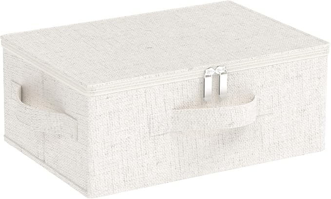 Underbed Storage Box with Lid, Foldable Clothes Organizers, Home Organising by Unknown