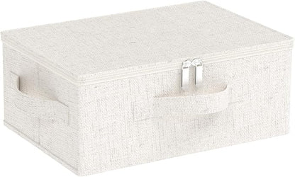Underbed Storage Box with Lid, Foldable Clothes Organizers, Home Organising by Unknown