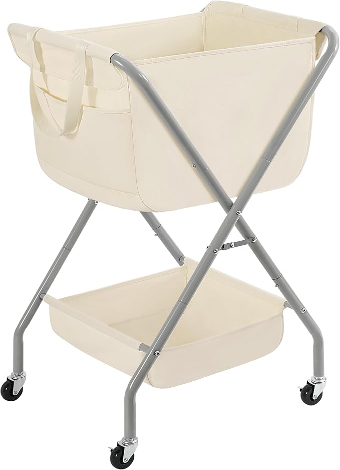 STORAGE MANIAC Collapsible Laundry Cart by STORAGEMANIAC