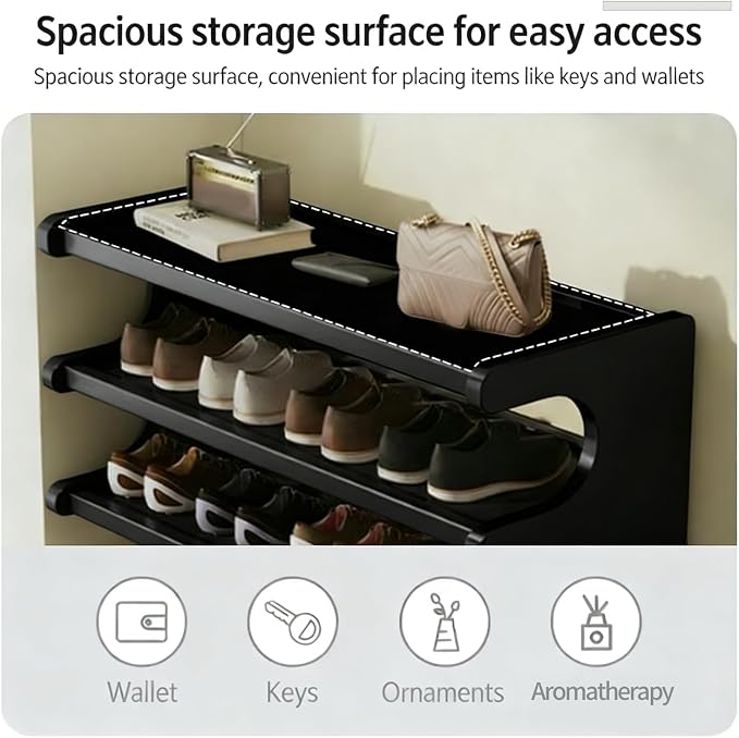39" Bamboo Shoe Rack - Image 6