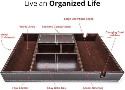 ULTRAY Nightstand Organizer, Valet Tray - Image 3