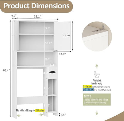 Bathroom Storage Cabinet Over Toilet - Image 2