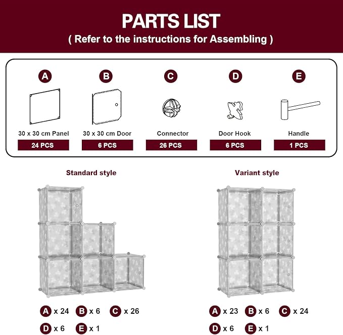 C&AHOME Cube Storage Organizer - Image 7