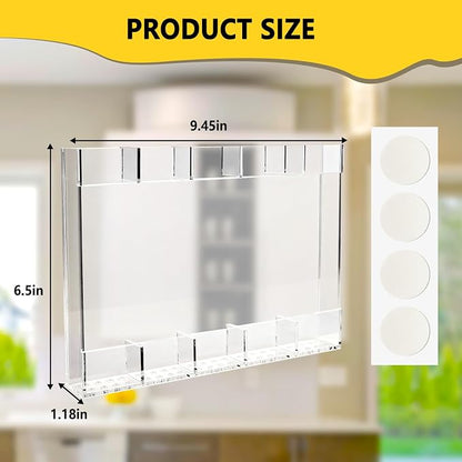 9.5" Large Acrylic Straw Holder - Image 2