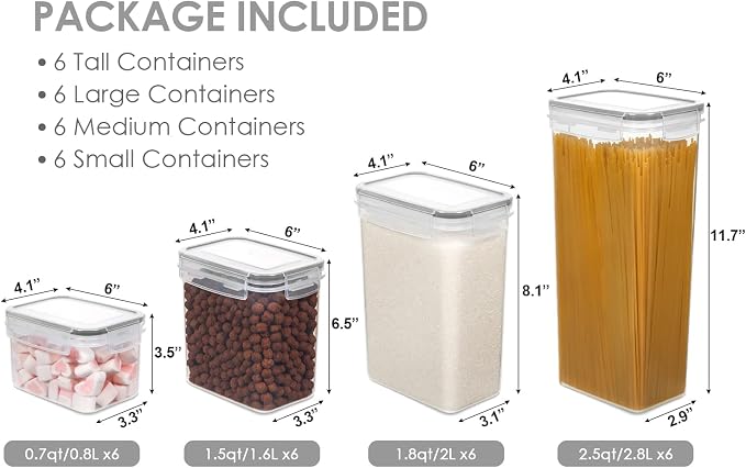 Vtopmart Airtight Food Storage Containers - Image 2