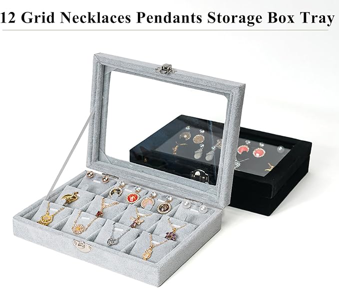 Jewelry Box Necklace Organizer Tray - Image 3