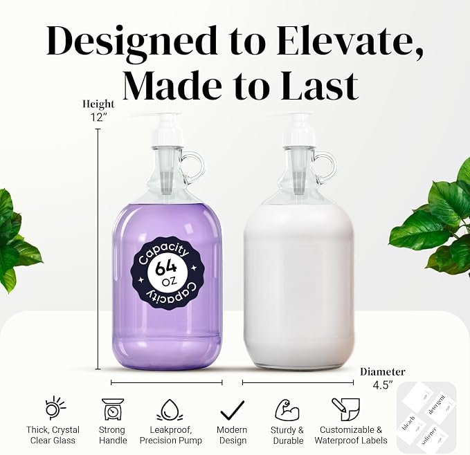 Glass Laundry Detergent Dispenser - Image 4
