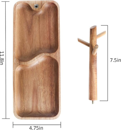 Wood Key Tray for Entryway Table, Jewelry Tray, Catchall Tray - Image 4