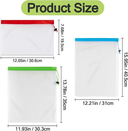 MAQIHAN 6pcs Reusable Produce Bags - Image 2