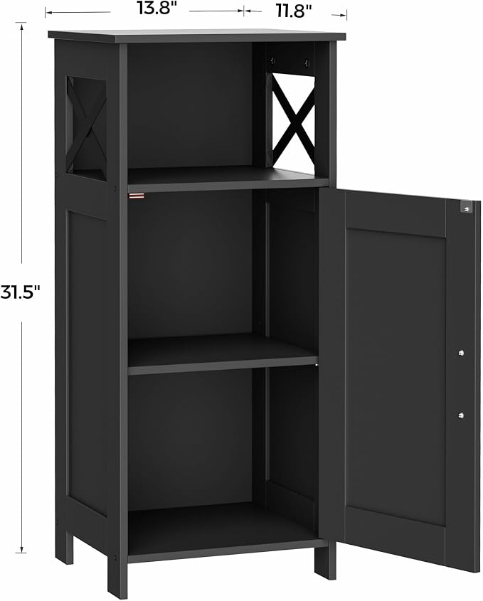 Homhedy Farmhouse Bathroom Storage Cabinet - Image 2