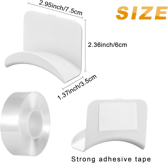 Headphone Wall Hangers Adhesive Gaming Headset Holder Hooks - Image 2